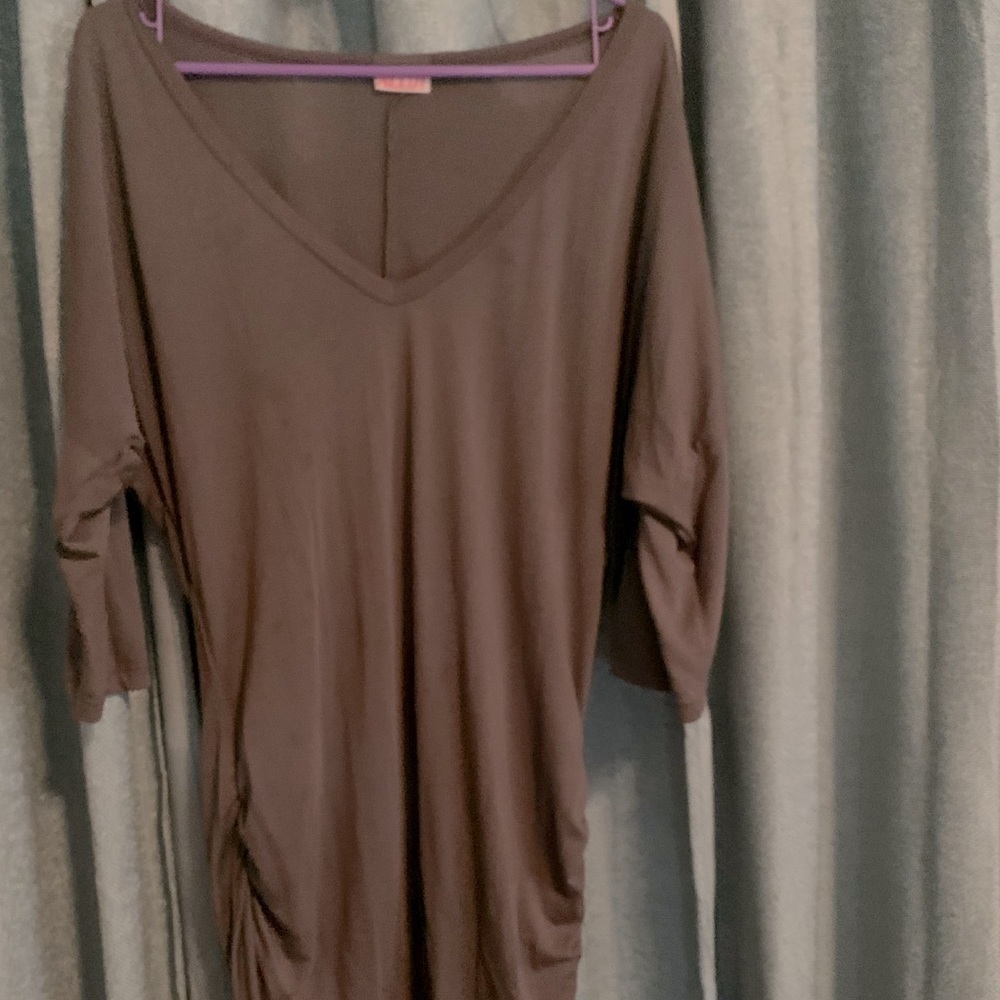 Casual Cute 1/2 Sleeve Scrunch Top/Dress